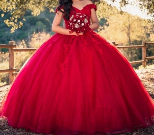 Abito quinceanera perline - abito,