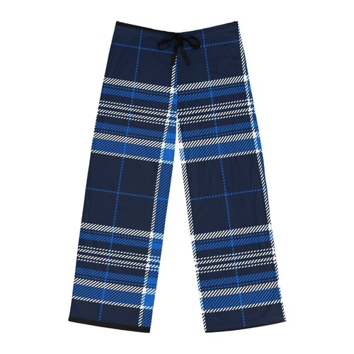 Pantaloni pigiama blu plaid - blu, |