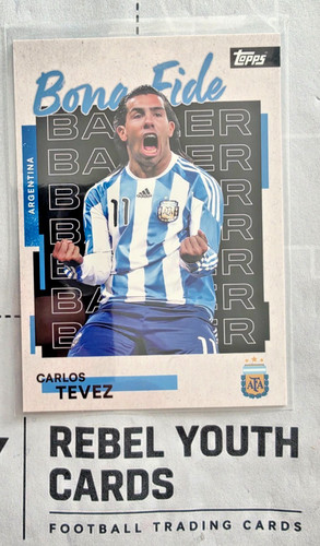 Carlos tevez topps argentina - tevez,