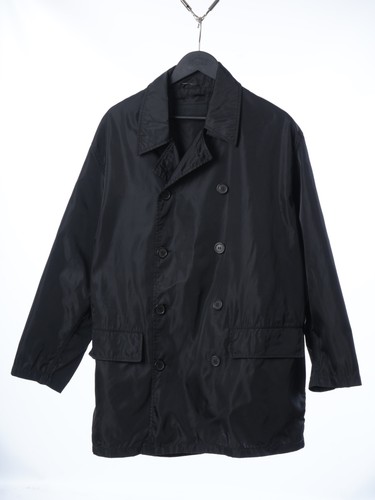Prada trench cappotto - cappotto, nylon