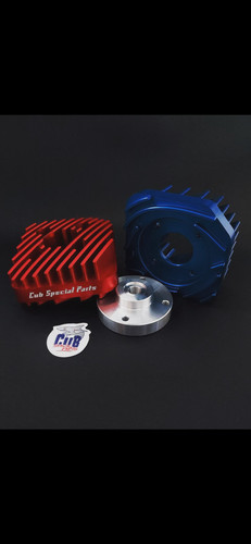 Honda cub cylinder head - 9,