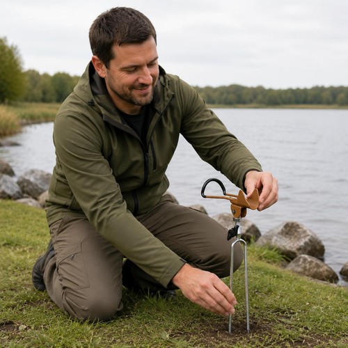 Supporto canna pesca in - canna,