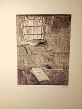 Incisione all'acquaforte -