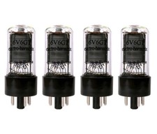 Electro Harmonix 6V6GT, valvole amplificatrici selezionate in QUARTETTO