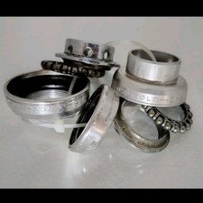 Serie sterzo Campagnolo Super Record - vintage aluminium head set