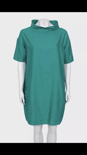 Abito donna cos verde cotone - abito,