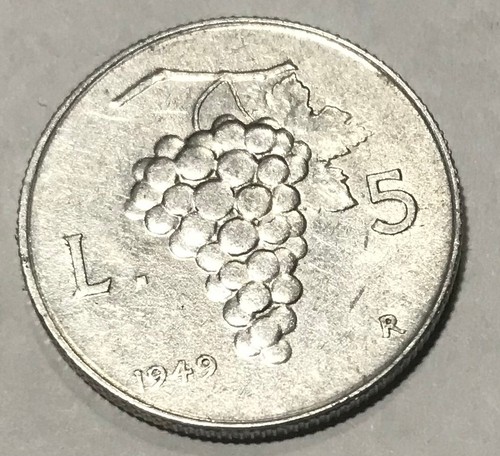 Moneta lire italia - 5,