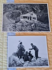 BAITA in MONTAGNA  due foto d'epoca