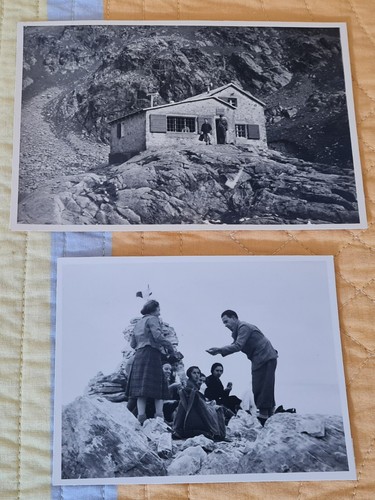 Baita montagna due foto - baita,