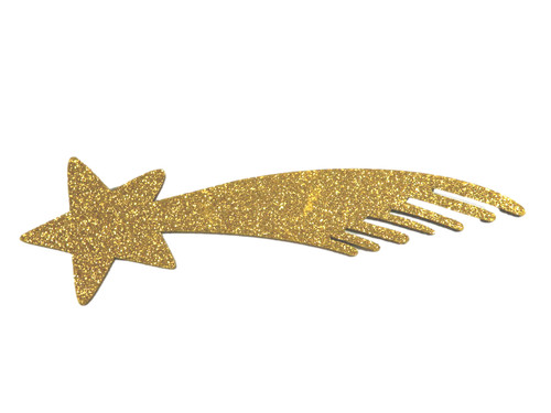 Stella cometa color oro 14 - cometa,