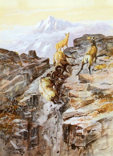 Charles russell big - russell, horn