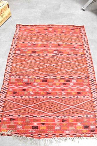 Tappeto leggero etnico - etnico, rosso
