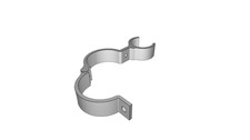 Supporto attacco pompa bici - supporto,