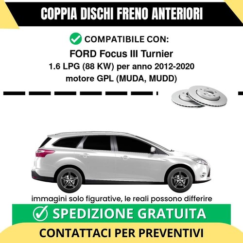 Coppia dischi freno - dischi,