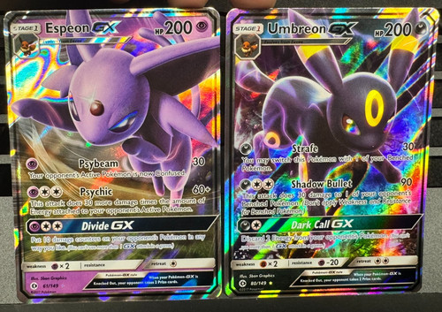 Umbreon 149 espeon gx - 80/149,