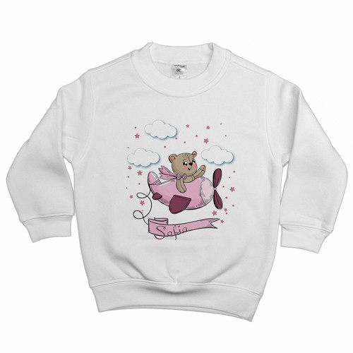 Felpa bambina personalizzata