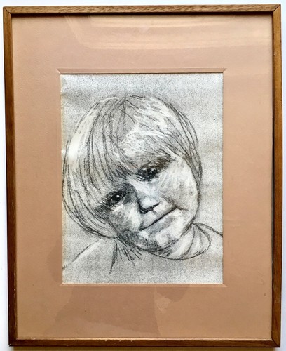 Quadro ritratto pastello