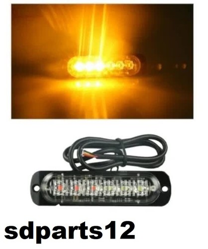 Luce lampeggiante led arancio - luce,