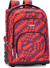 COMIX ALLOVER ZAINO TROLLEY PREMIUM ORGANIZZATO SCUOLA VIAGGIO ROTELLE SCONTO