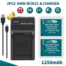 Batteria 2 pezzi DMW-BCM13 +