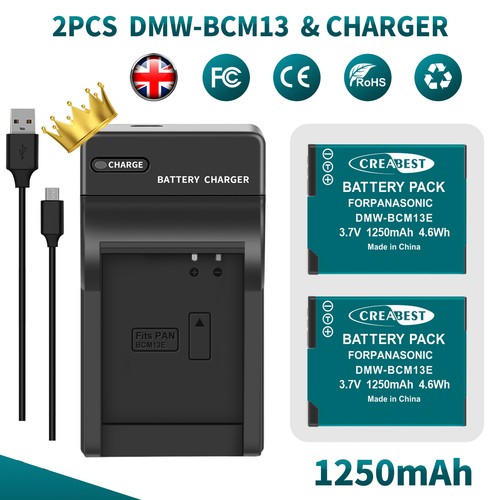 Batteria pezzi dmw bcm13 - dmw-bcm13, +