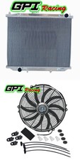 Alu Radiator +FAN For NISSAN