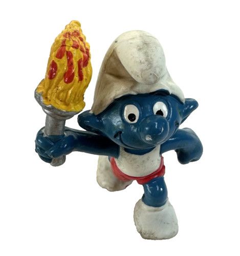 Puffo con fiamma - puffo,