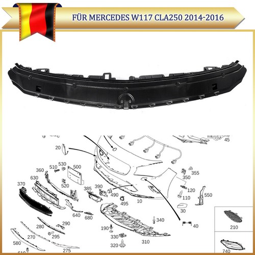 Per mercedes w117 cla250 - per, 14-16