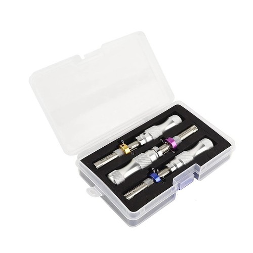 Tubular lock pick set - lock,