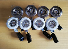 Faretto orientabile LED da incasso 220V rotondo luce bianca calda naturale