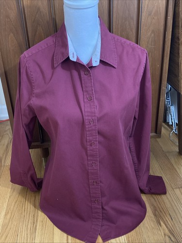 Camicia elegante bordeaux con