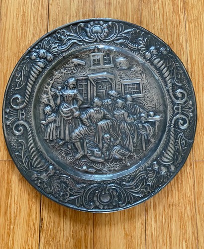 Vintage antique wall - antique, plate