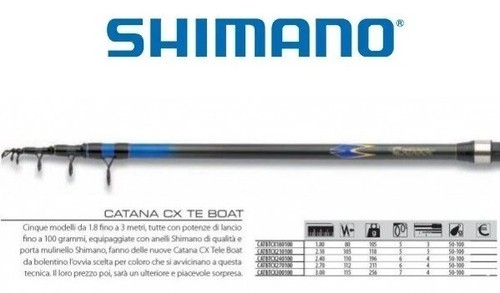 Canna bolentino shimano catana - shimano,