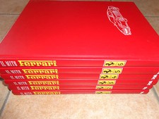 OPERA COMPLETA 6 MAXI BOOK IL MITO FERRARI HISTORY 1240 PAGINE F1 FORMULA 1
