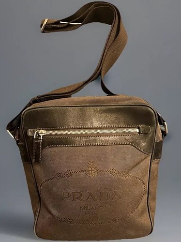 Borsa prada tessuto - tessuto, messenger