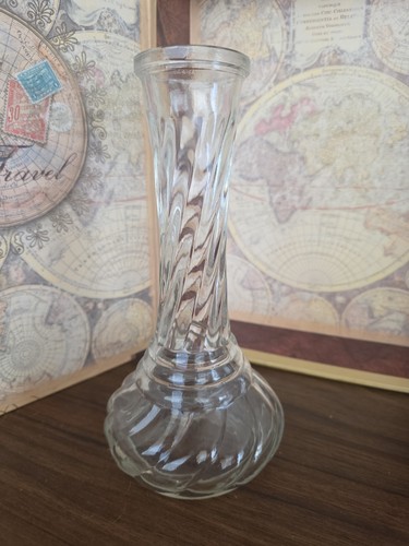 Clear vase cl - cl-12,, 9"