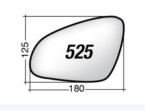 Per opel adam dal - adam, vetro
