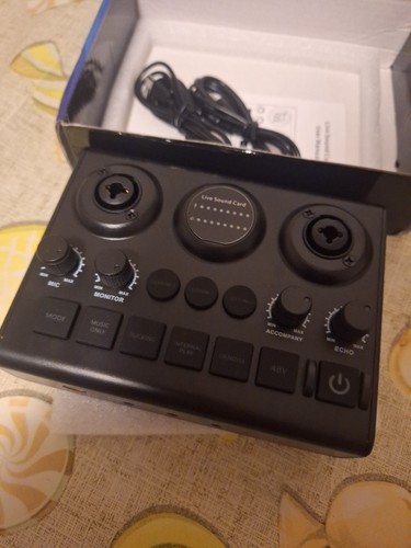 Mixer audio live sound con - live,