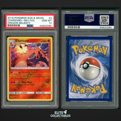 Charizard reverse foil - 3/70,