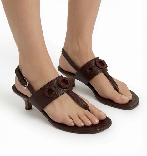 Sandali prada pelle marrone - sandali,