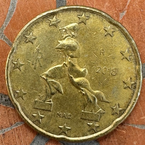 Euro cent italia - 20-euro, 2018