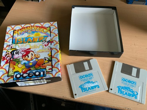 Atari gioco rainbow islands - st,
