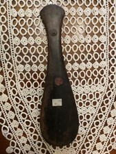 Antica bilancina cinese da oppio custodia in legno XIX sec.