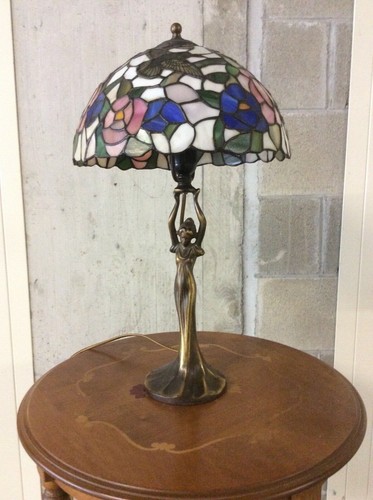 Lampada tavolo liberty con - lampada,