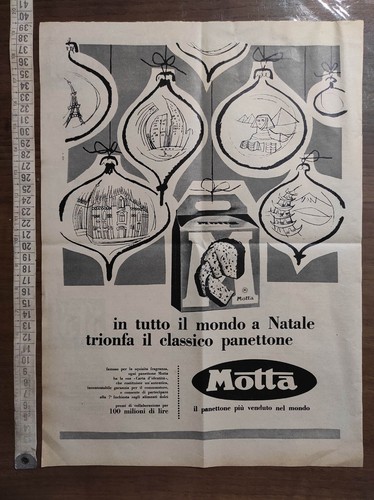 Due pubblicità vintage - , del