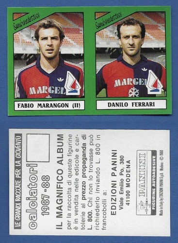 Figurina calciatori panini - figurina,