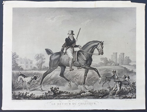Stampa antica acquatinta - antica,