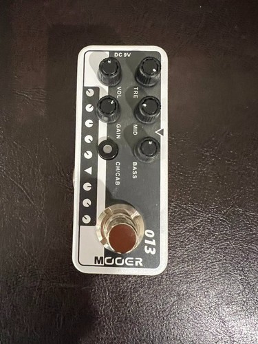 Mooer 013 preamp based the - preamp,