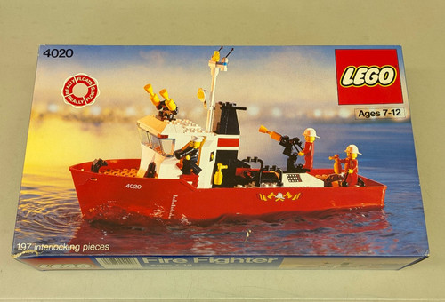 Lego town 4020 - town, galleggianti