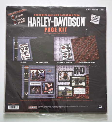 Harley davidson page kit - davidson,